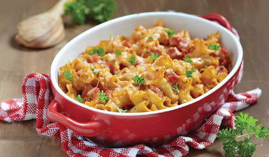 Pennoni Millerighi with pepper cream