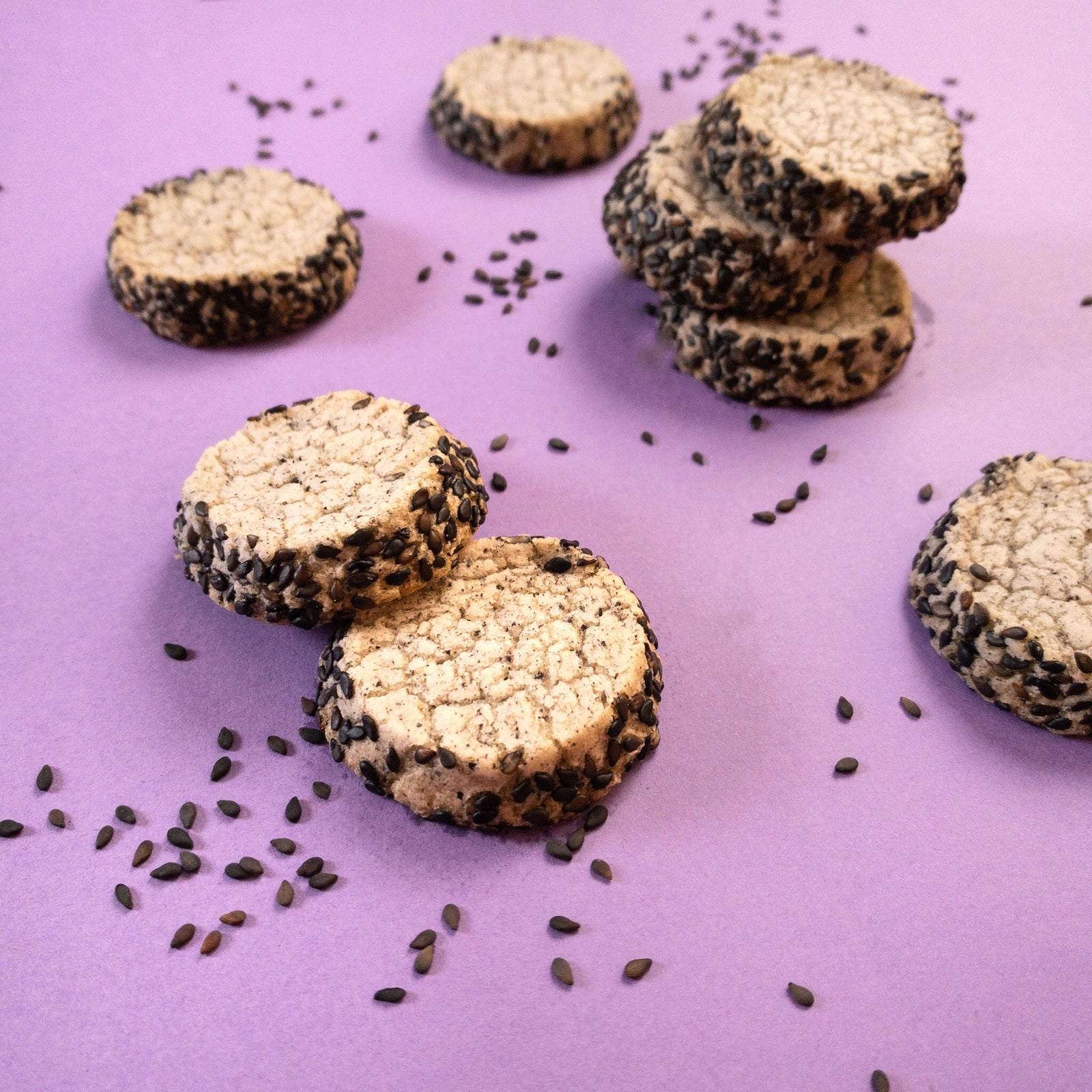 Black Sesame Sable Cookies