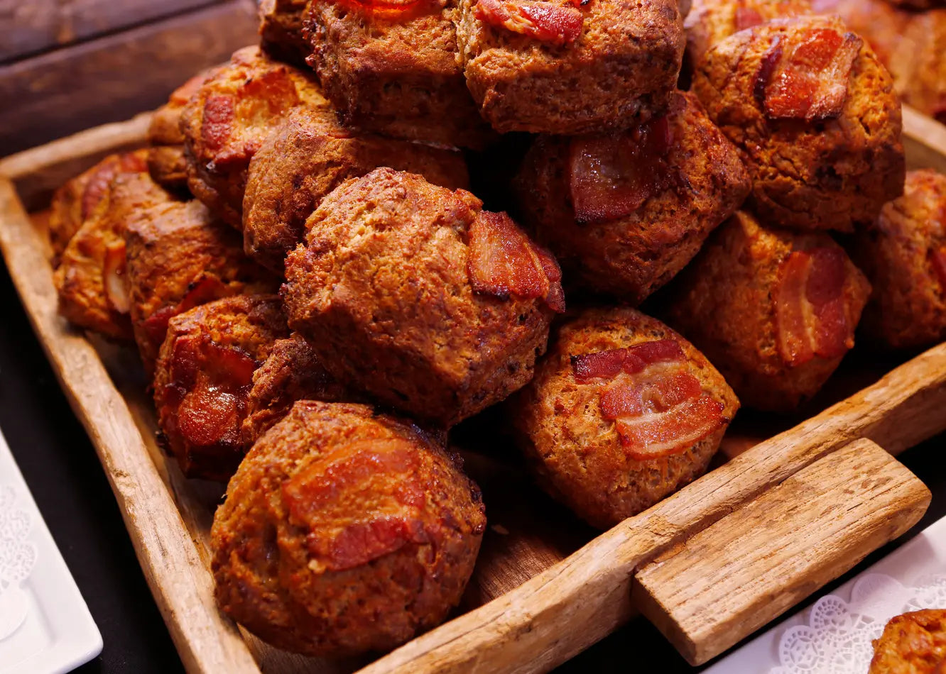 Bacon Cheddar Scones