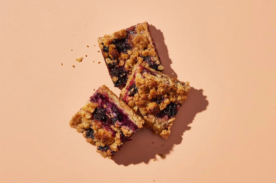 Berry Easy Jam Bars
