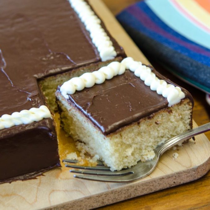 Buttery Yellow Birthday Cake