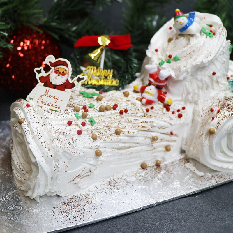 Christmas Log Cake
