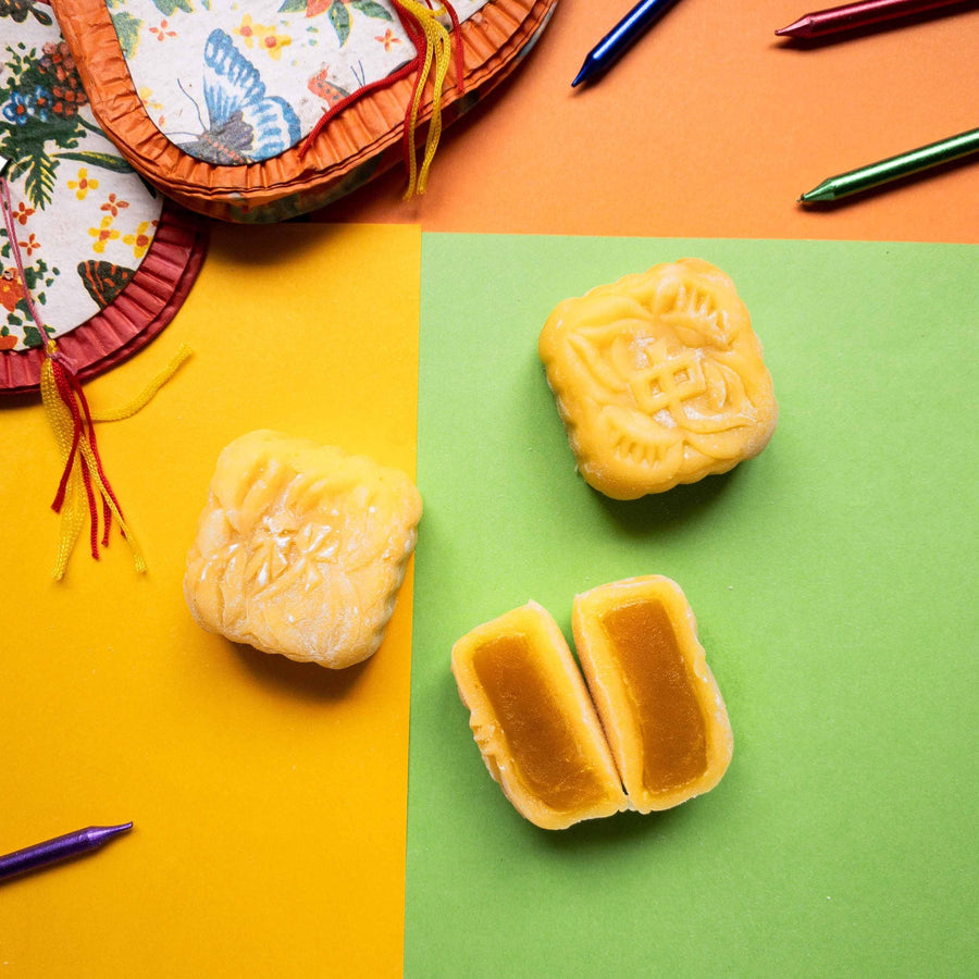 Citrus Yuzu Snowskin Mooncake