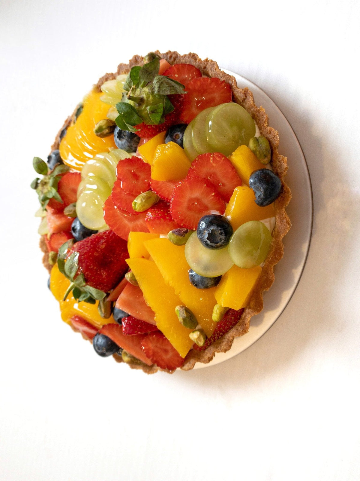 Japanese Style Fruit Tart