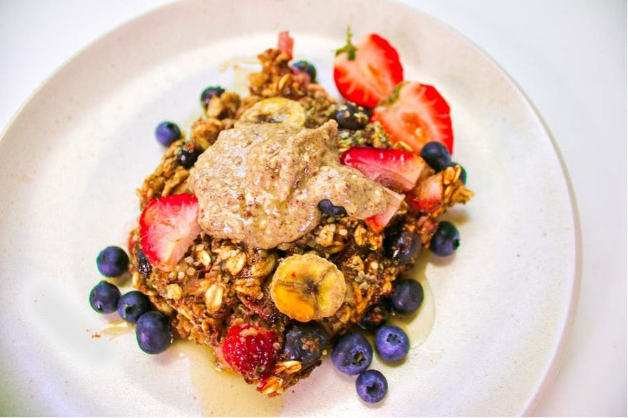 Gluten-Free & Vegan Baked Oats