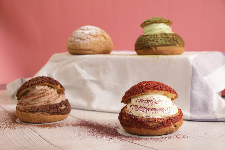 Assorted Choux Au Craquelin