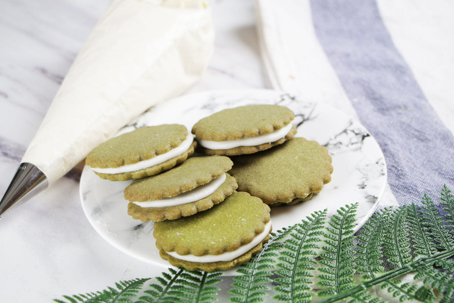 Matcha Lime Cookies
