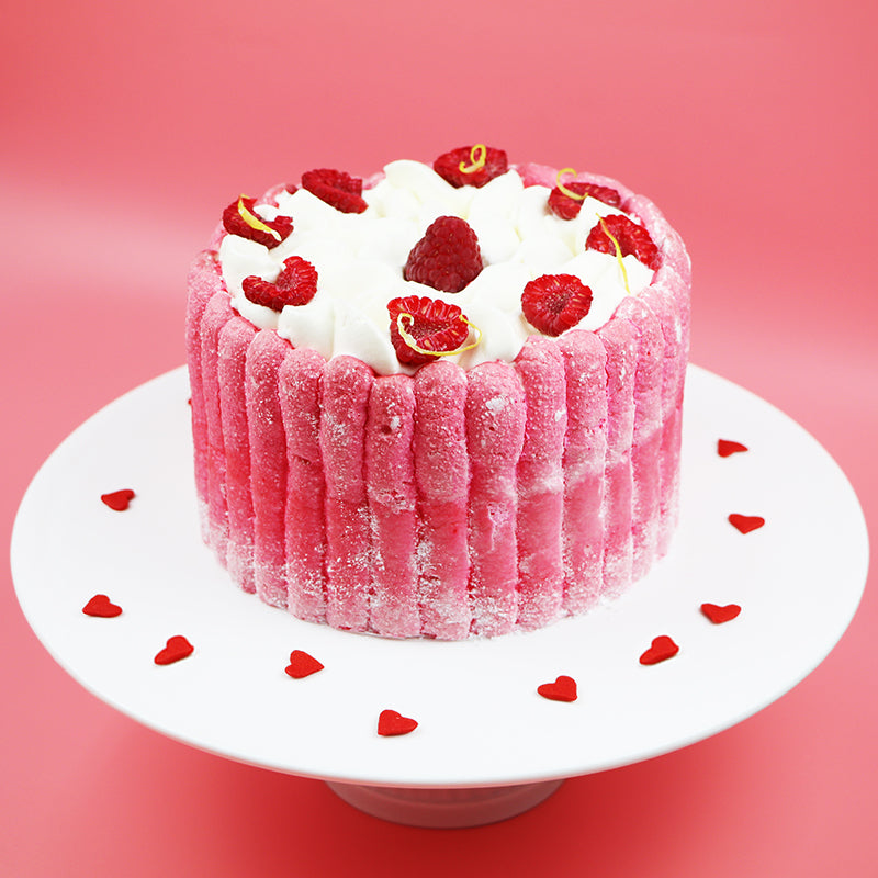 Lemon Raspberry Charlotte