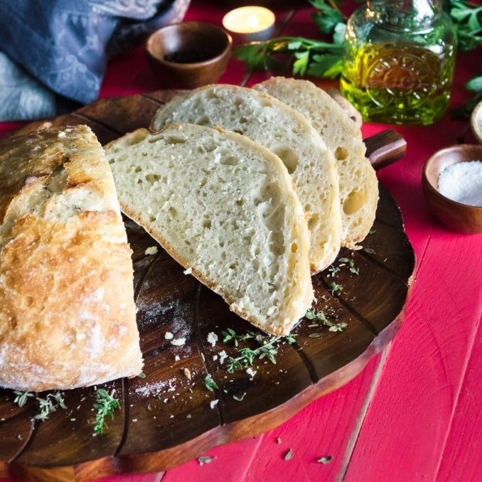 No-Knead Artisan Bread