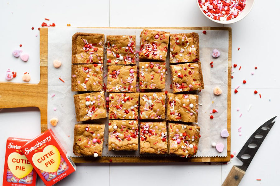 Valentine Blondies