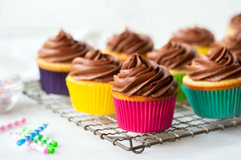 Classic Birthday Cupcakes
