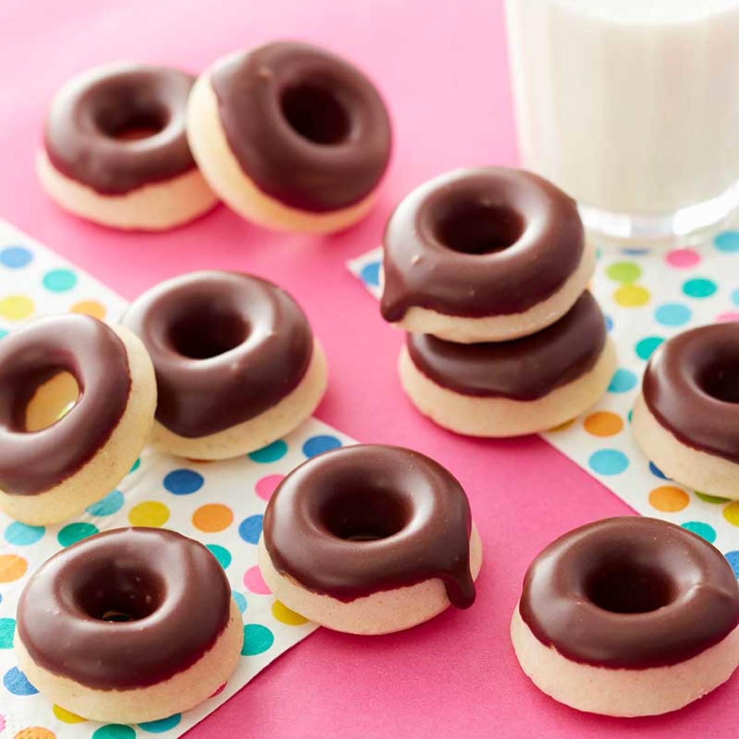 Mini Vanilla Donuts