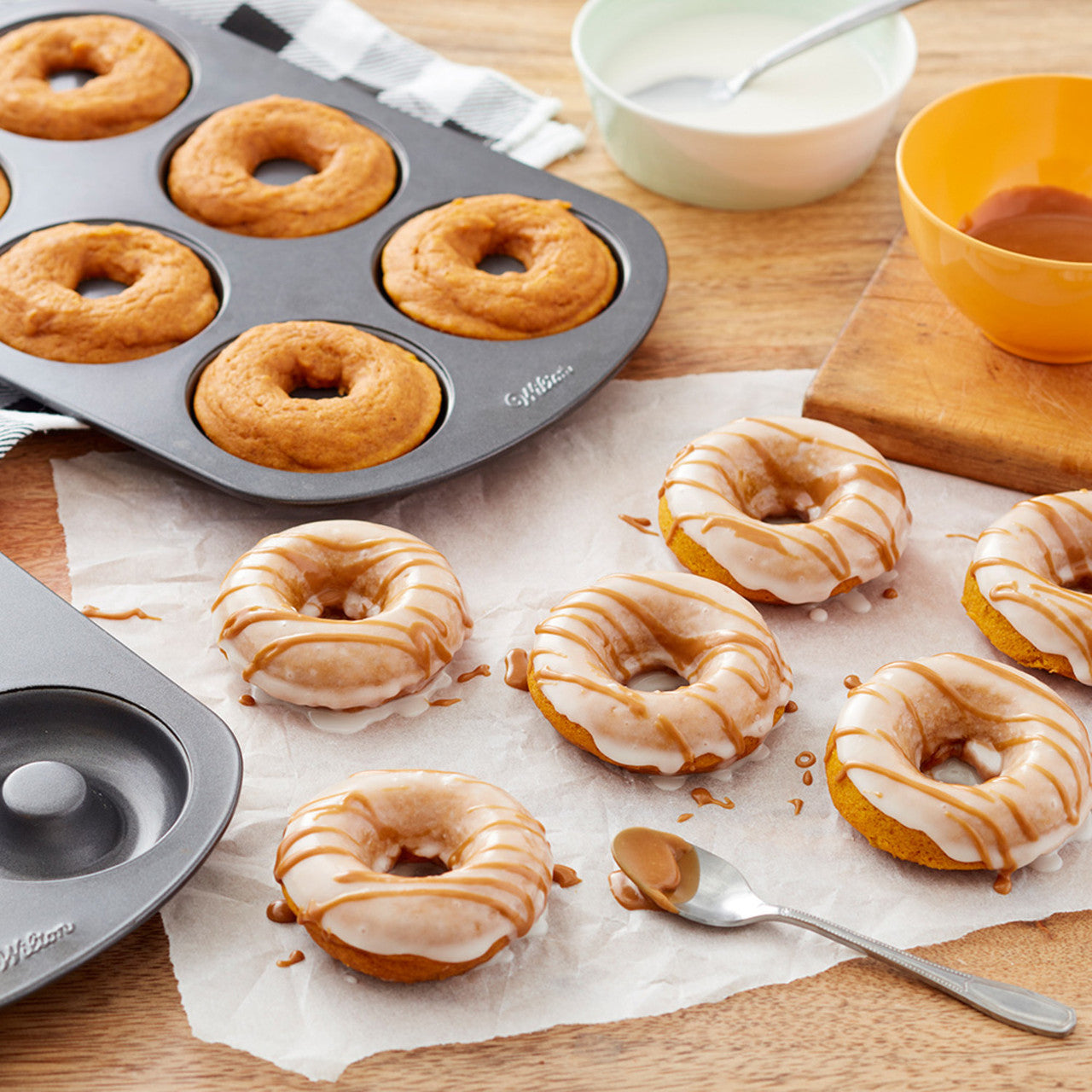 Pumpkin Spice Latte Donuts