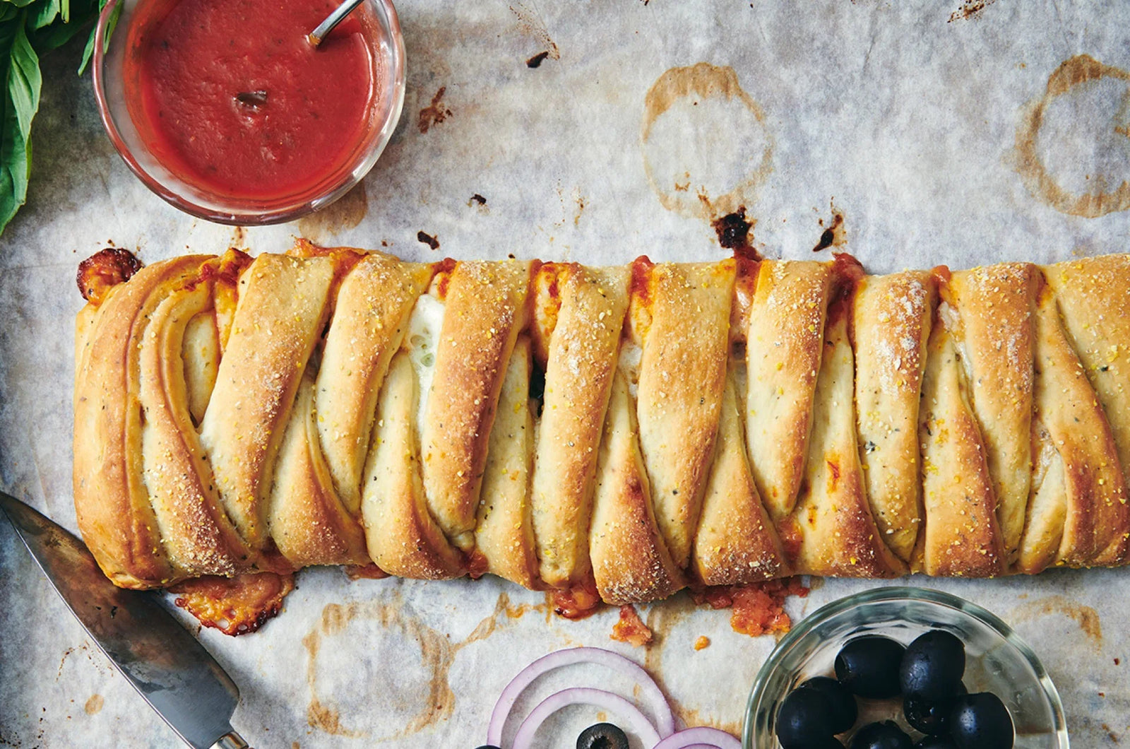 Pizza Braid