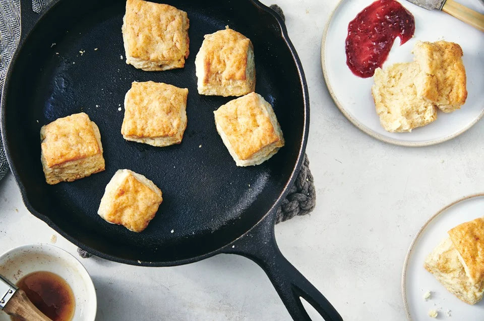 The Simplest Sourdough Biscuits