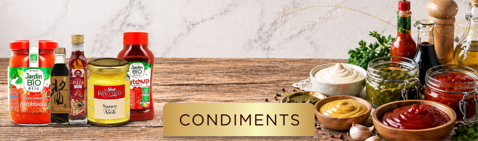 CONDIMENTS