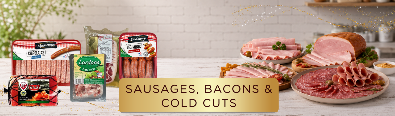 SAUSAGES, BACONS & COLD CUTS