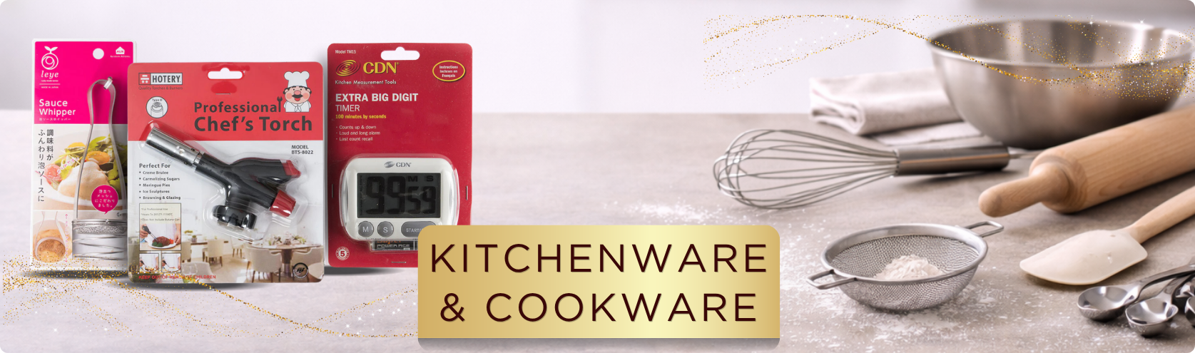 KITCHENWARE AND COOKWARE