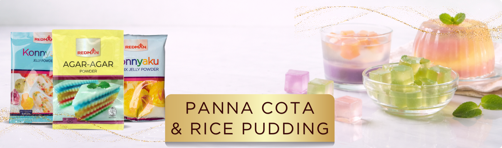 PANNA COTTA & RICE PUDDINGS