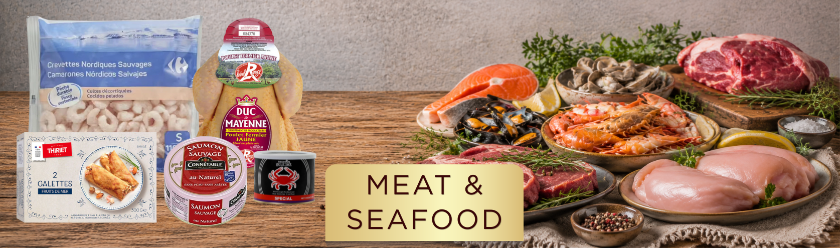 MEAT & SEAFOOD