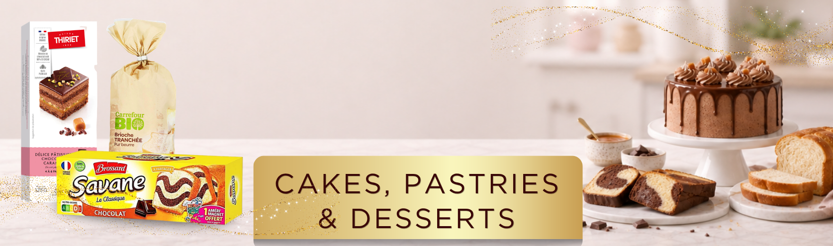 CAKES, PASTRIES & DESSERTS