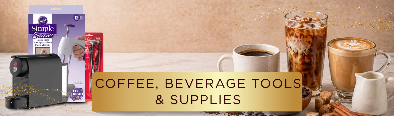 COFFEE, BEVERAGE TOOLS & SUPPLIES