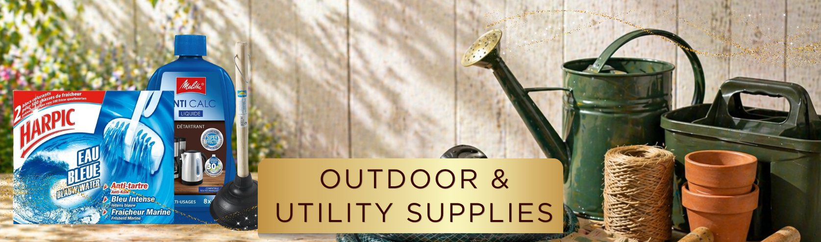 OUTDOOR & UTILITY SUPPLIES