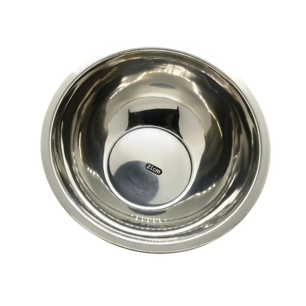 STAINLESS STEEL MIXING BOWL, 21CM (GJ-2820C)