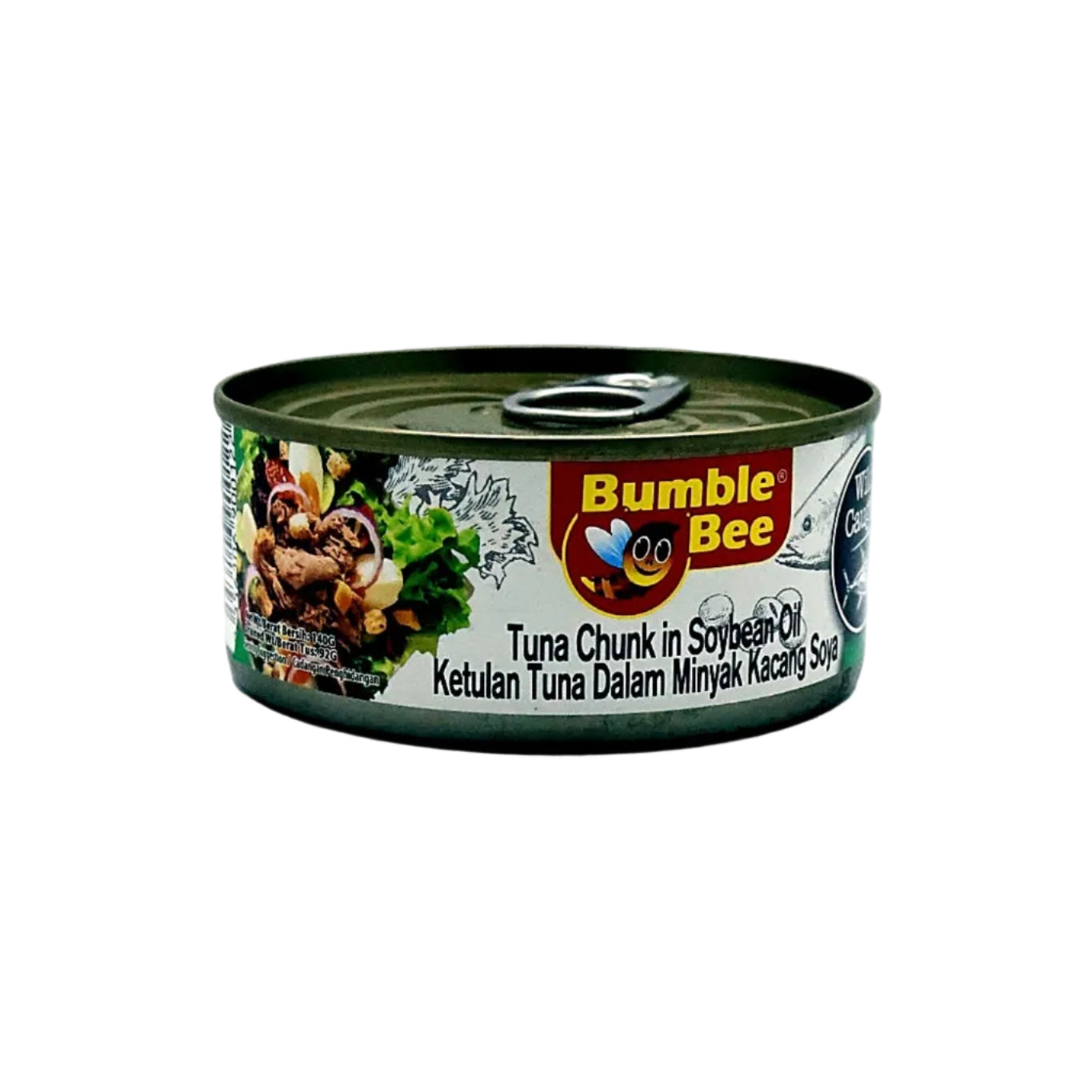TUNA CHUNK IN SOY OIL 140G
