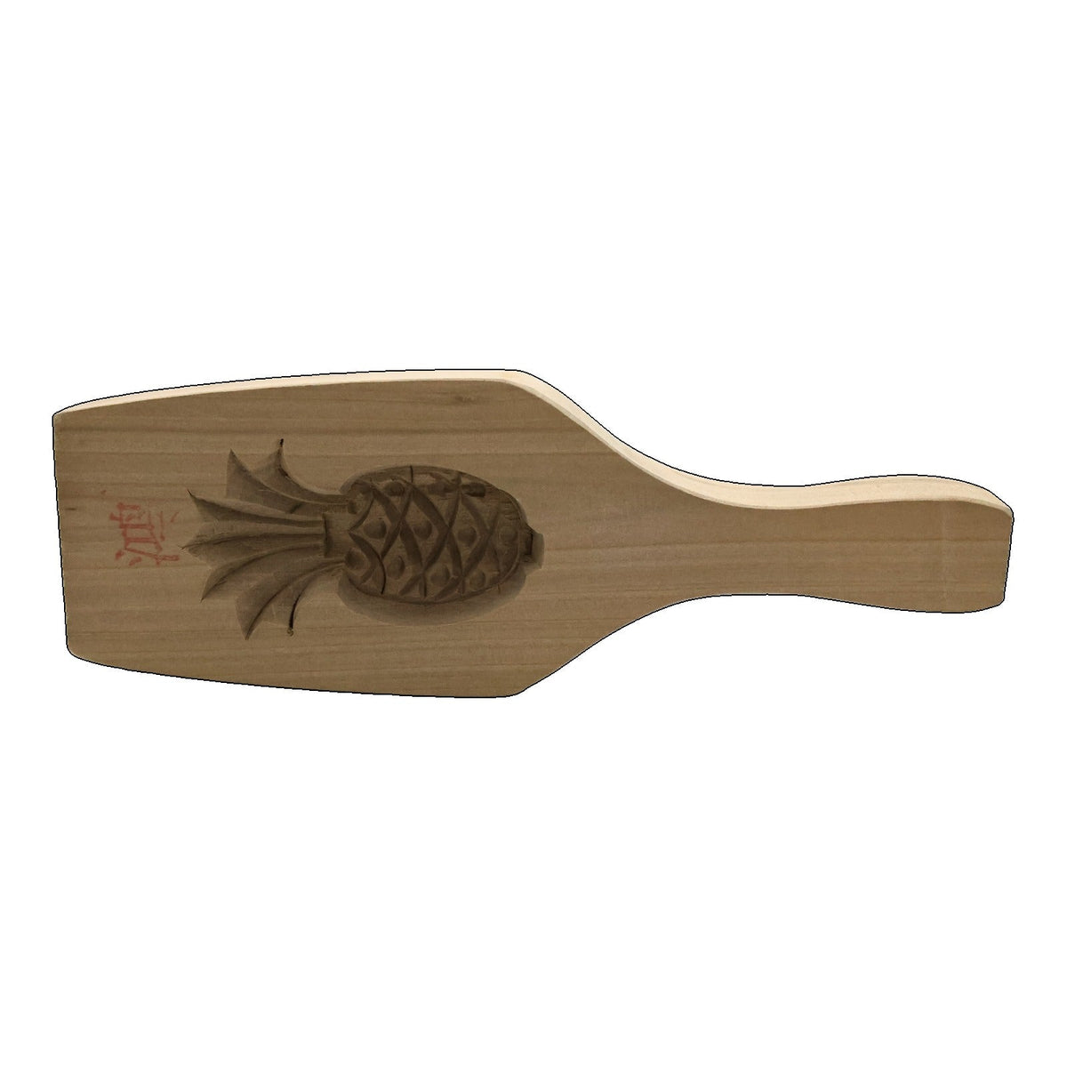WOODEN PINEAPPLE-SHAPED MOULD (BB105)