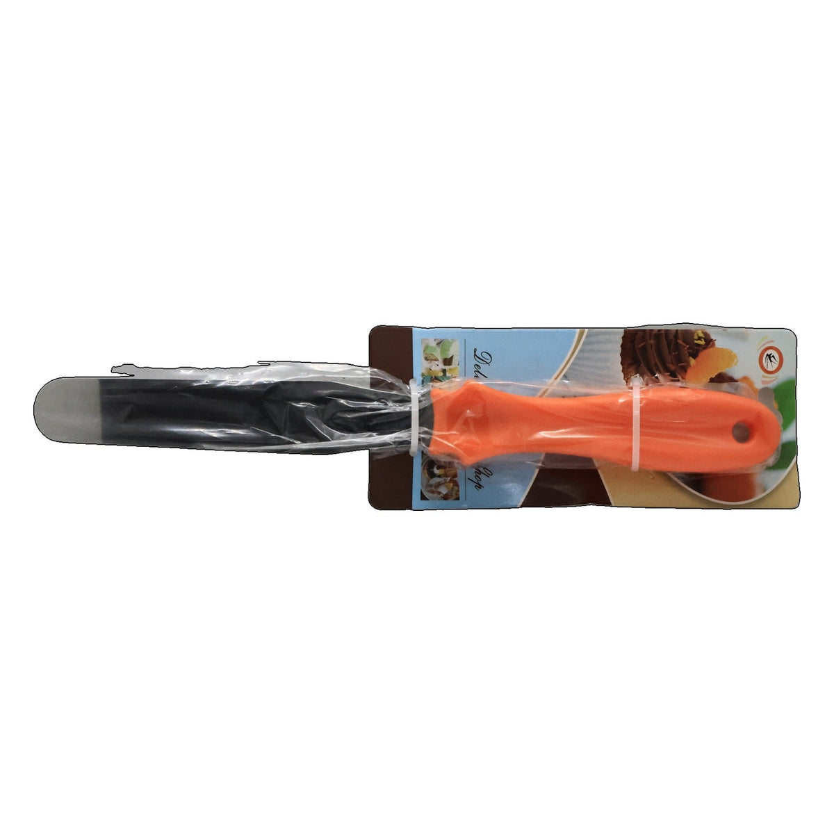 STAINLESS STEEL CURVED SPATULA, 10-INCH (26-A1010)