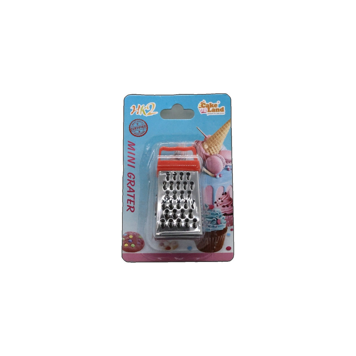 MINI STAINLESS STEEL GRATER (63-6201)