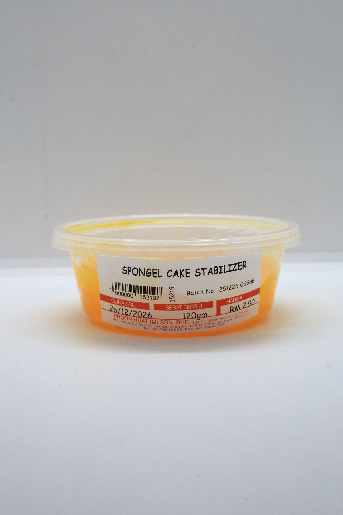SPONGEL CAKE STABILISER 120G