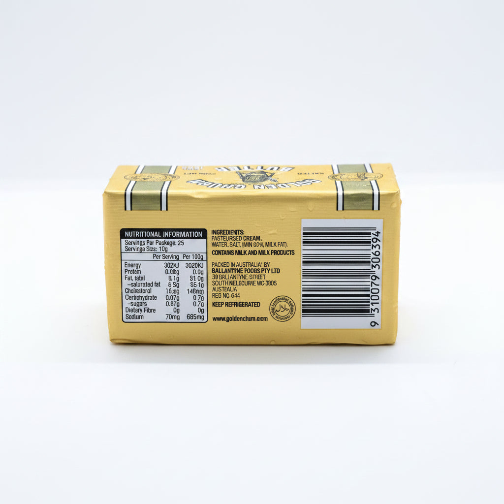 BUTTER SALTED 250G