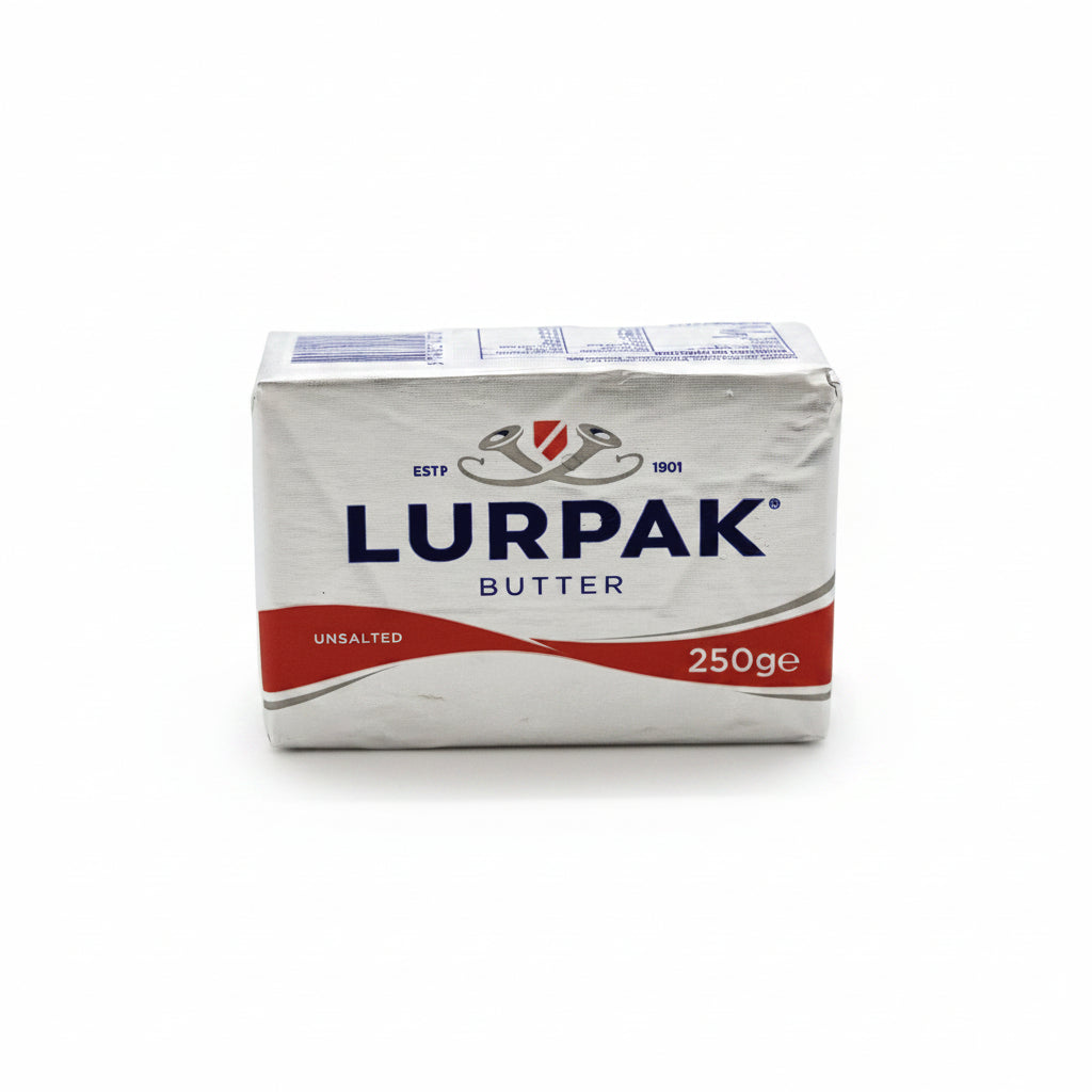 BUTTER UNSALTED 250G
