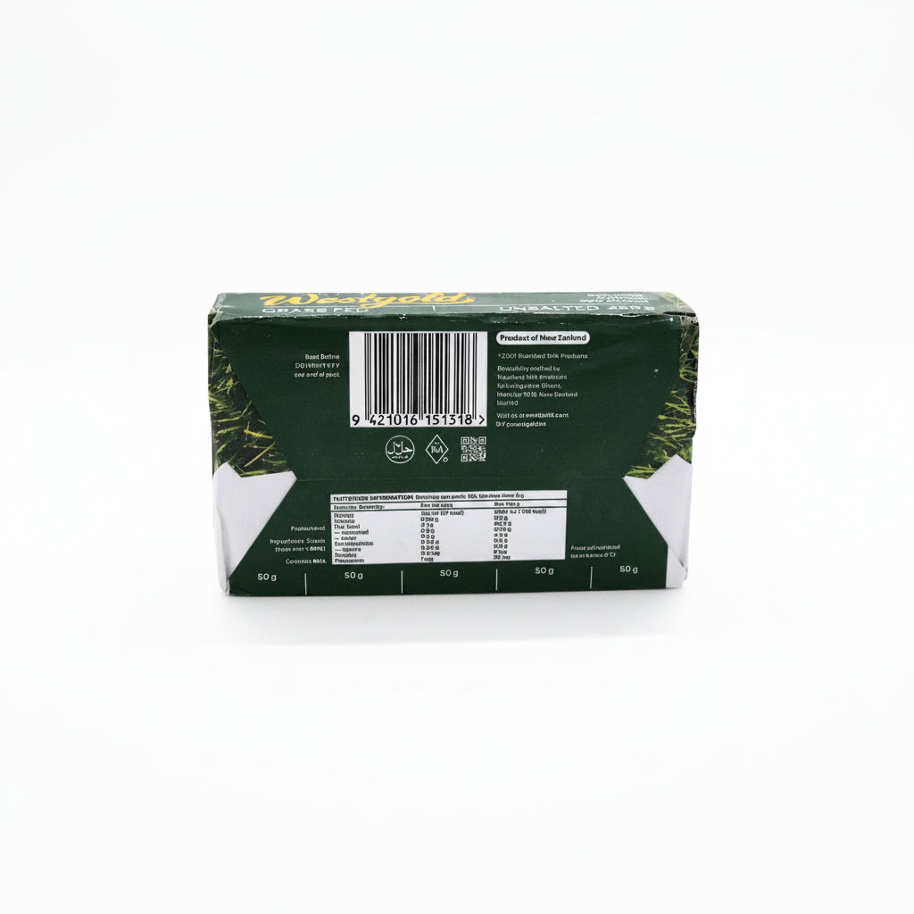BUTTER UNSALTED 250G