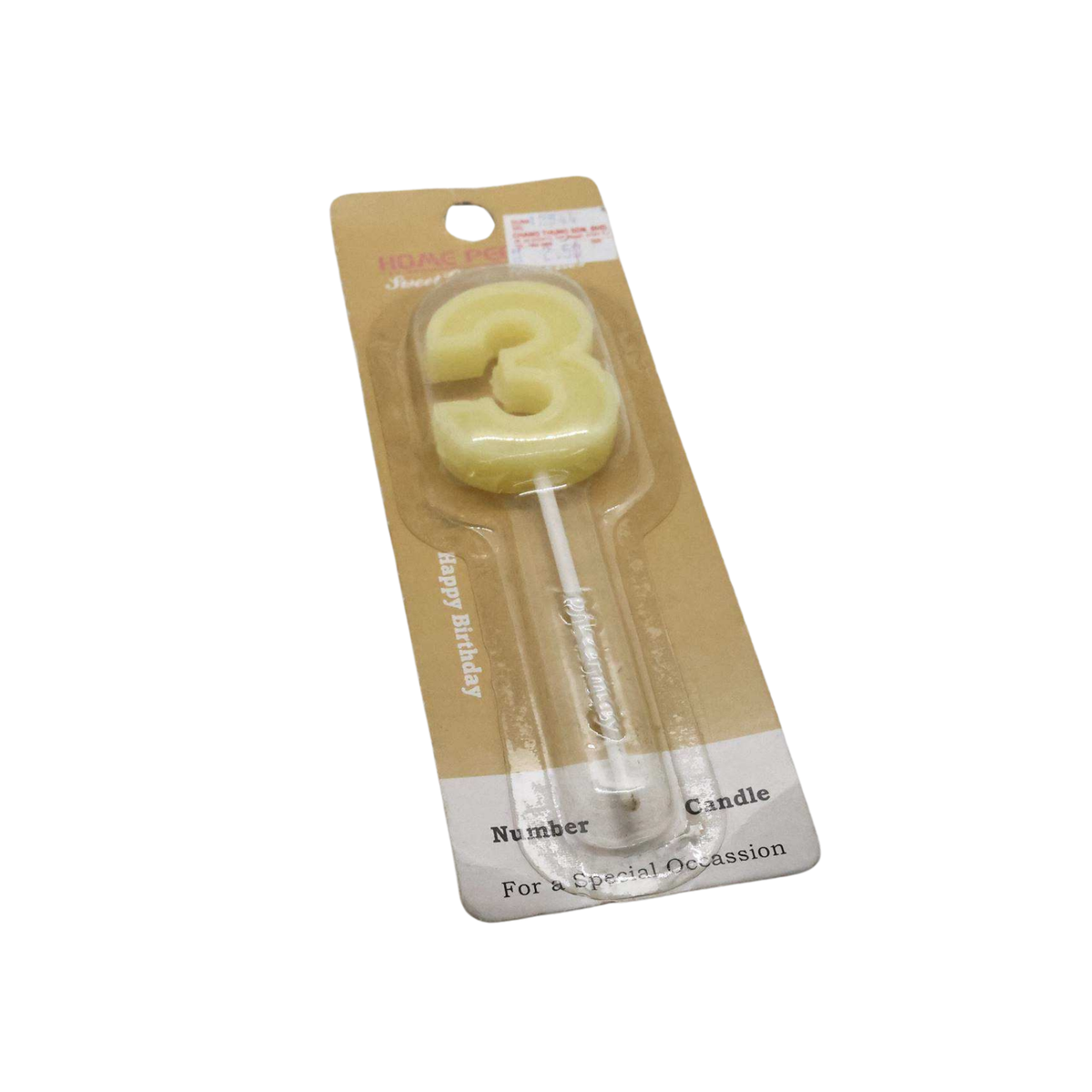 CANDLE NO.3 MEDIUM 1PC