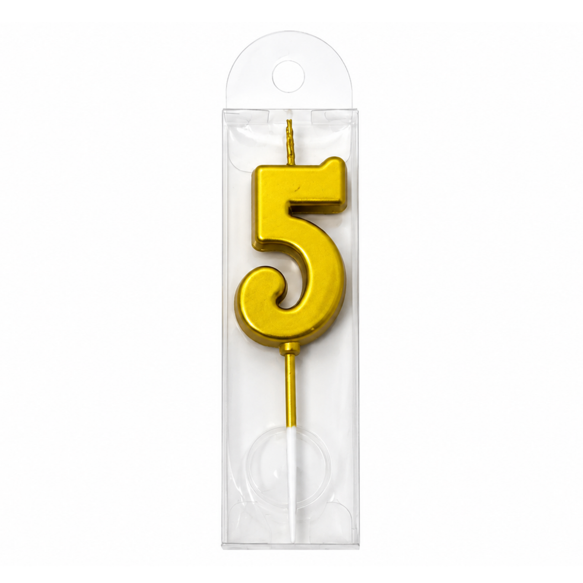 CANDLE NO.5 GOLD 1PC