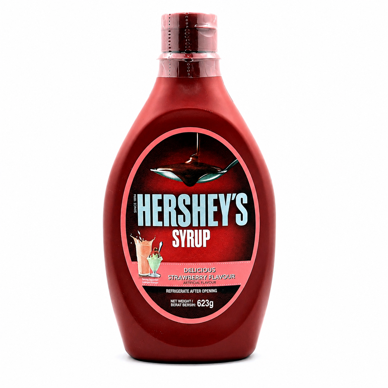 STRAWBERRY SYRUP 623G