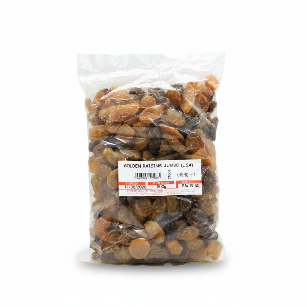 GOLDEN RAISINS-JUMBO 500G