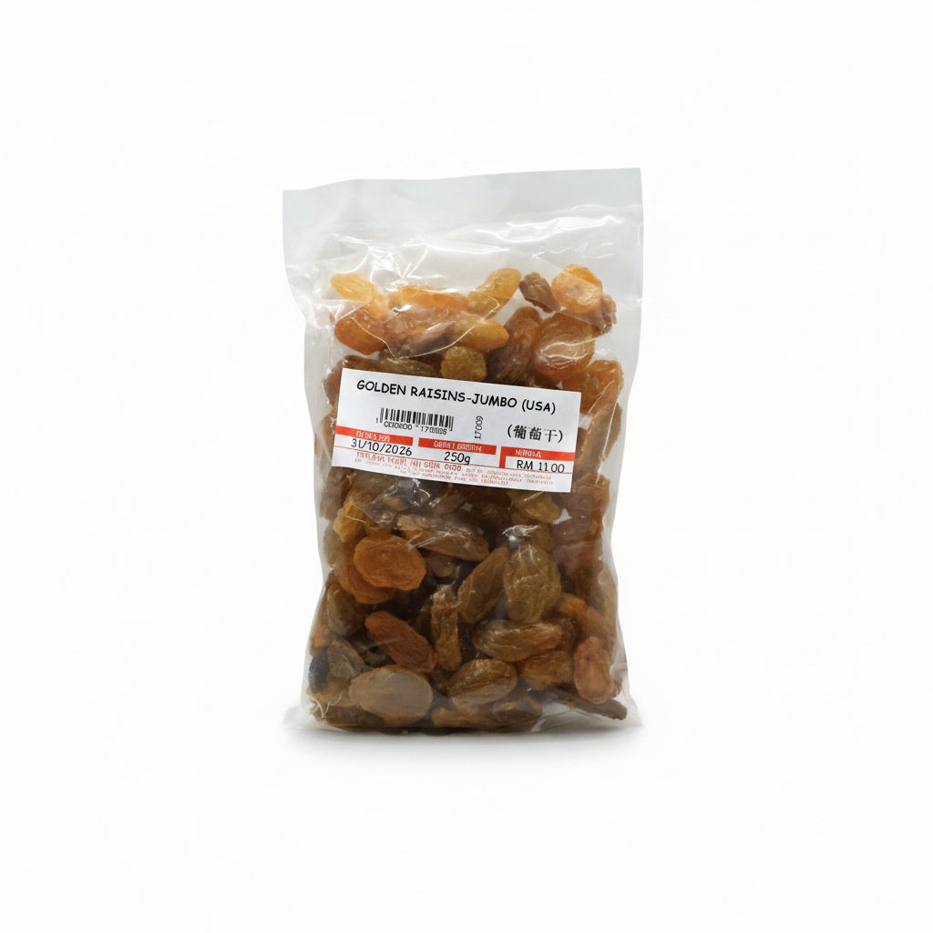GOLDEN RAISINS-JUMBO 1KG