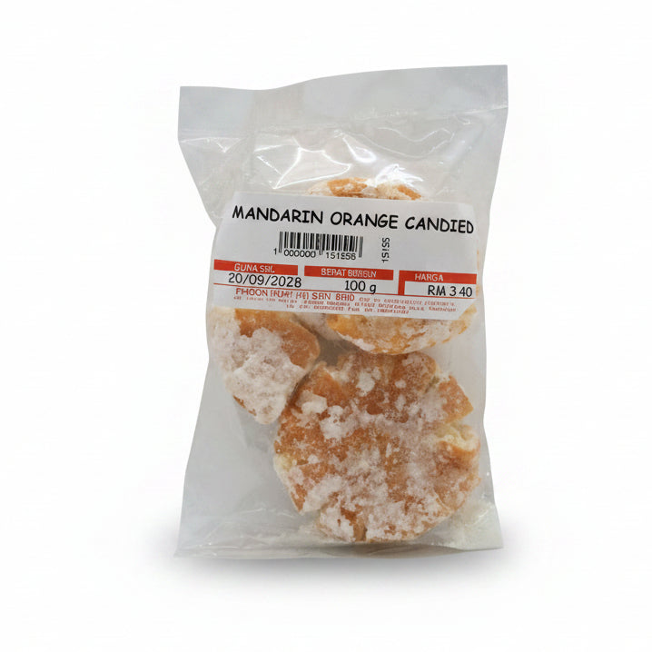 MANDARIN ORANGE CANDIED 100G