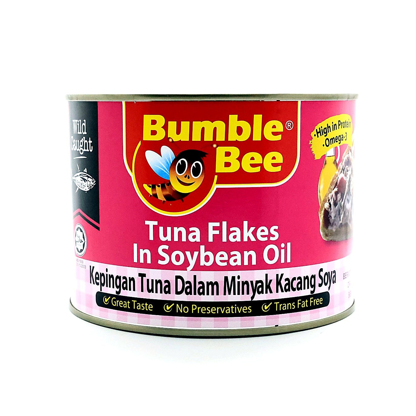 TUNA FLAKE IN SOY OIL 1.88KG
