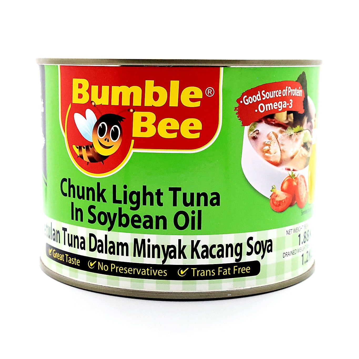 TUNA CHUNK IN SOY OIL 1.88KG