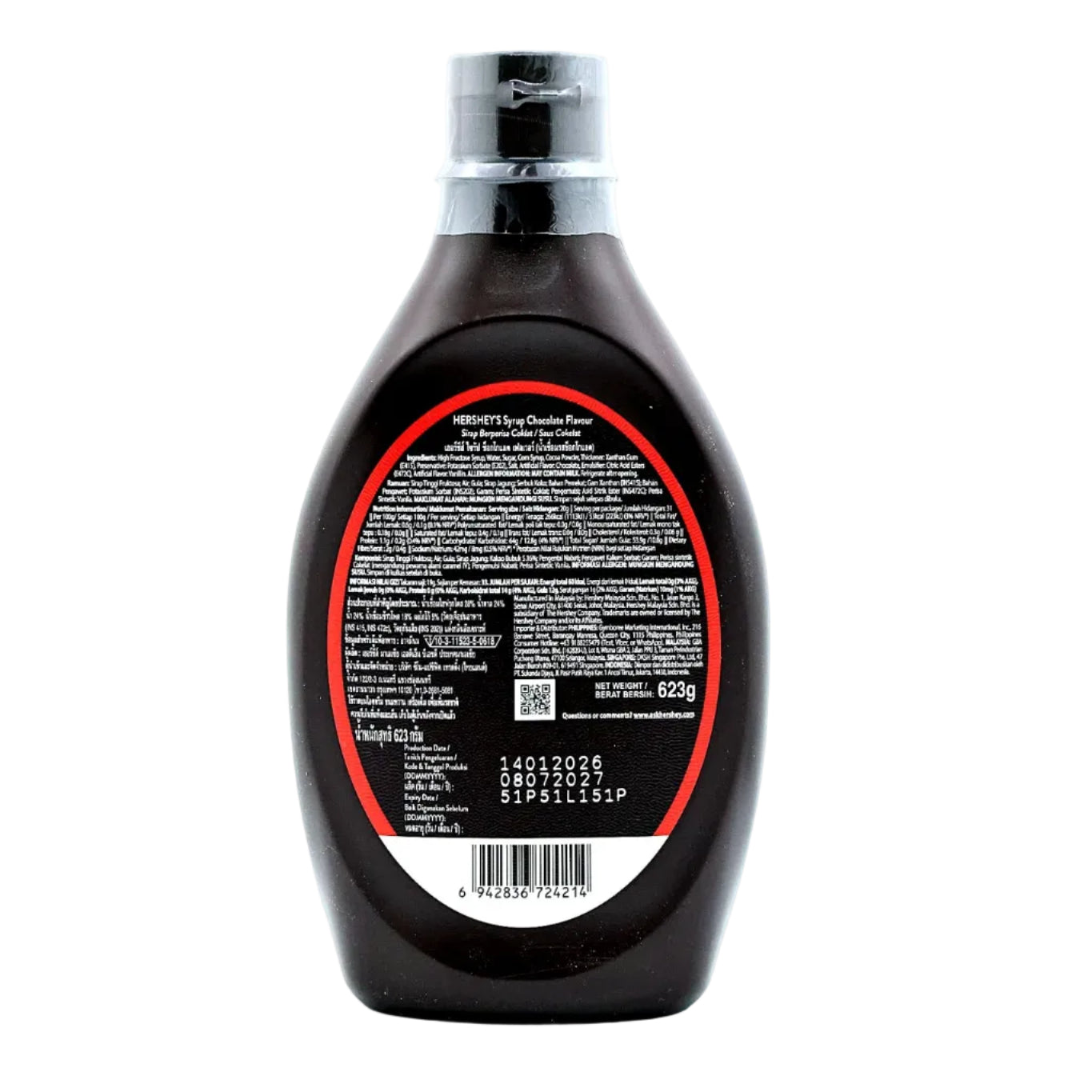 CHOCOLATE SYRUP 623G