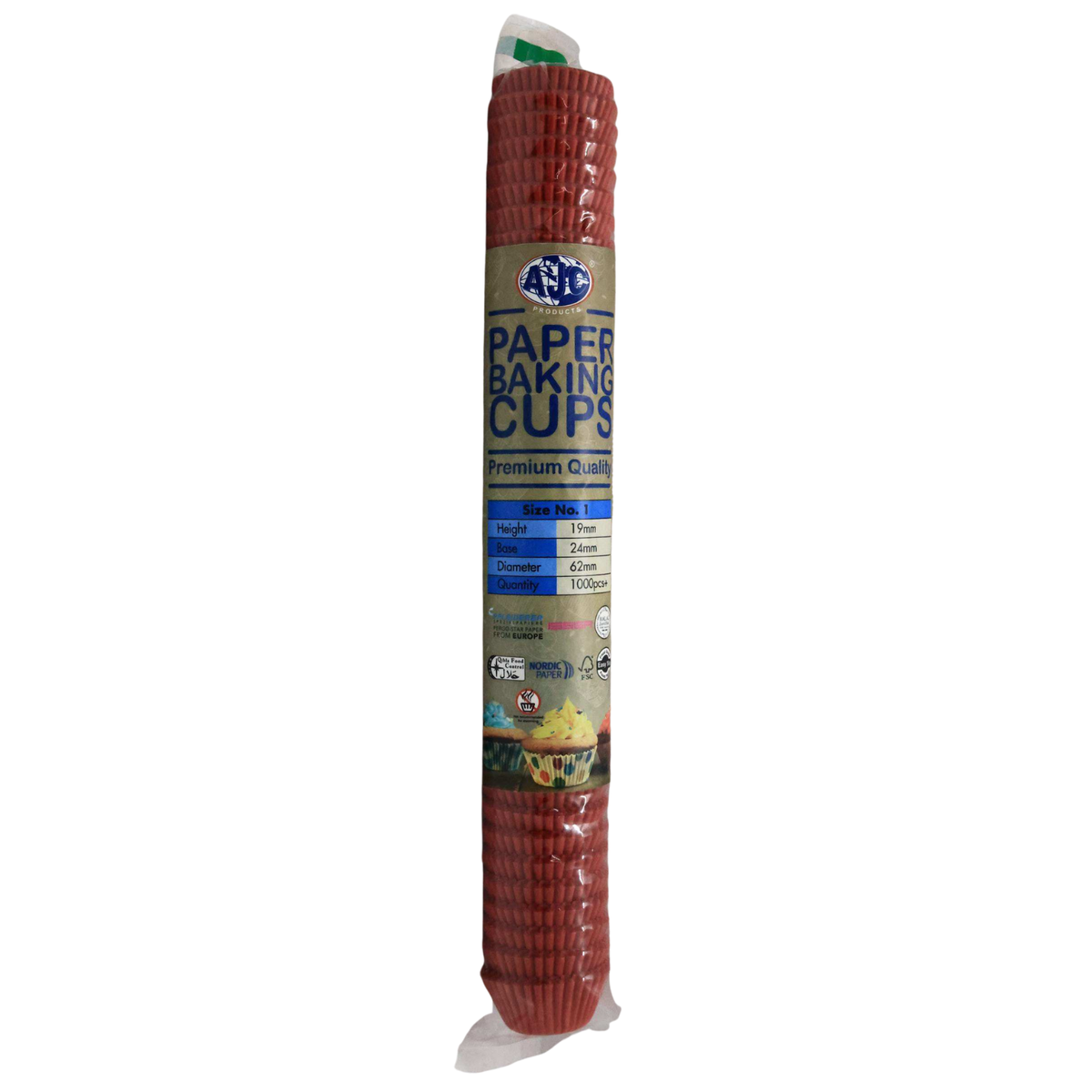 BAKING CASES NO.1 CHERRY RED 1000PC
