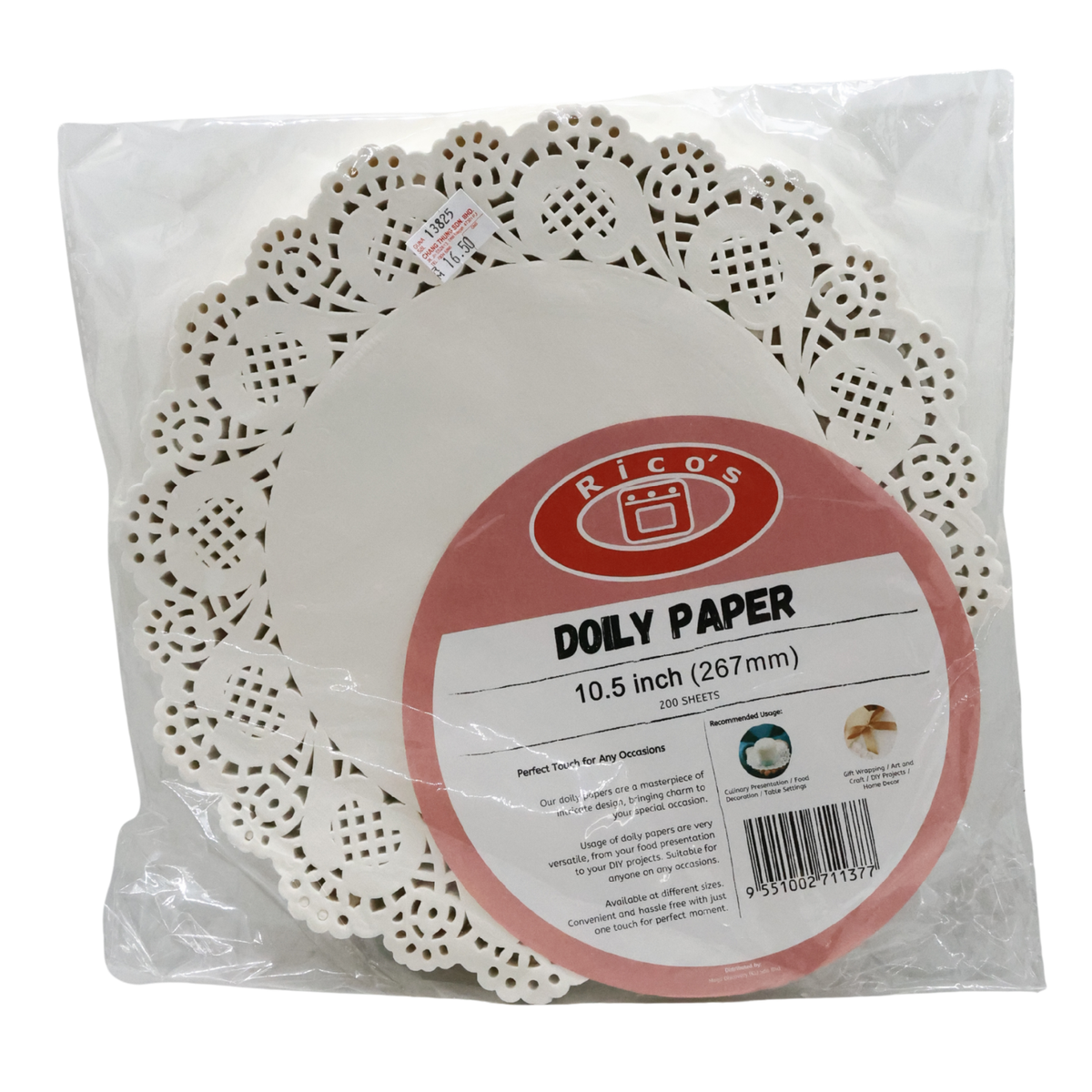 PAPER DOYLEY 10.5" 200PC
