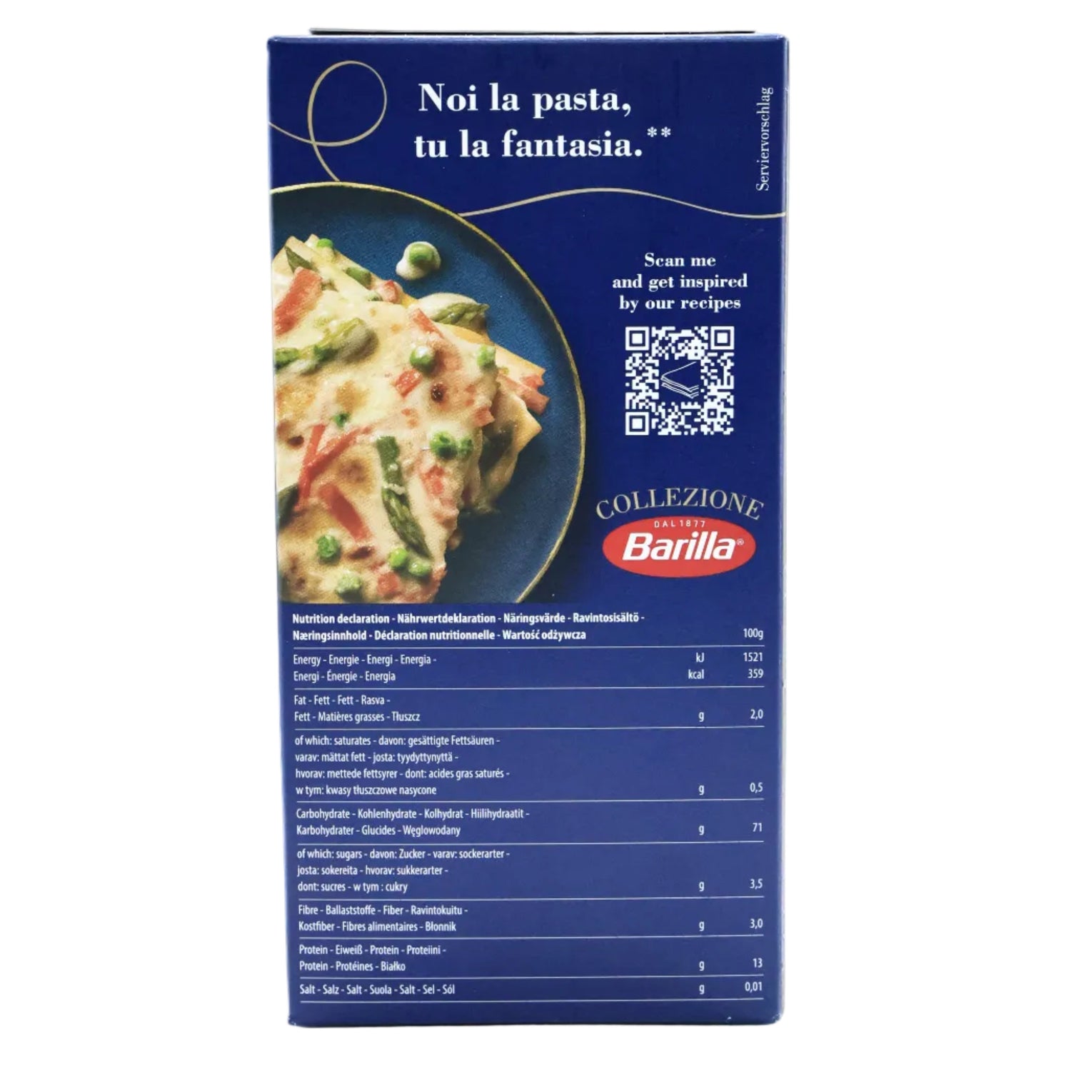 PASTA LASAGNA 500G