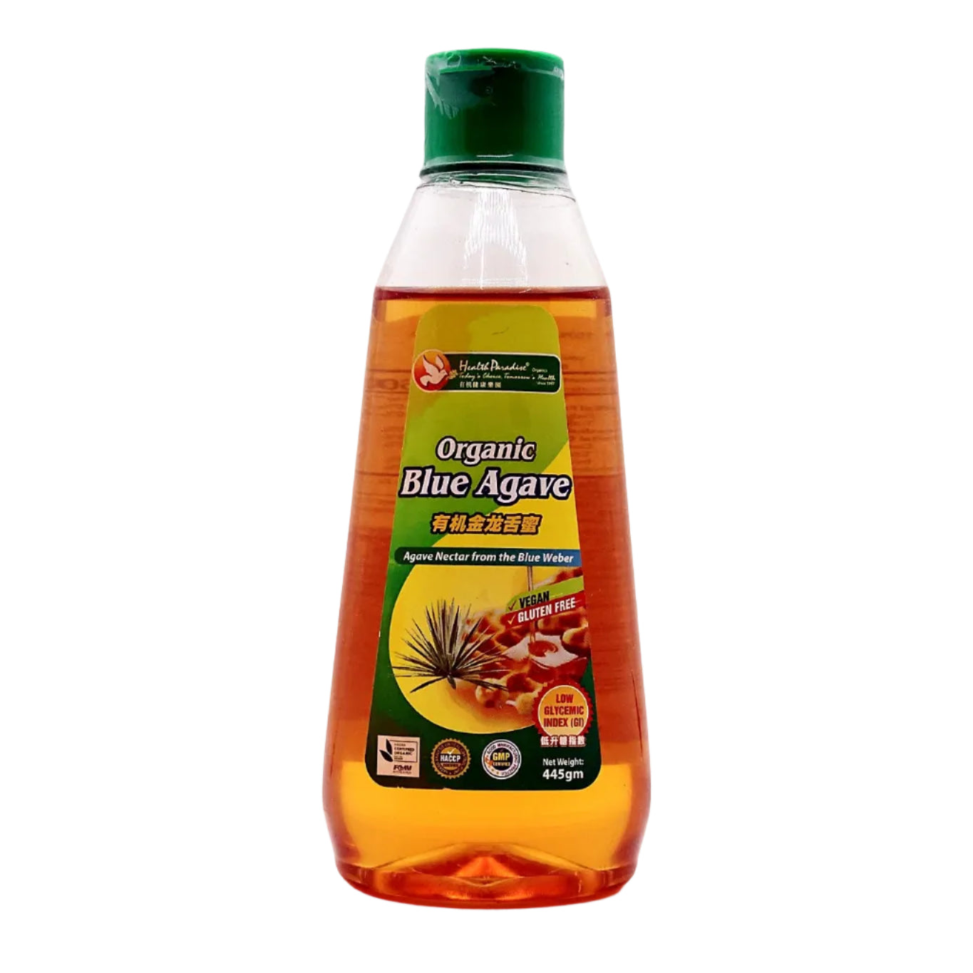 BLUE AGAVE SYRUP ORG 445G
