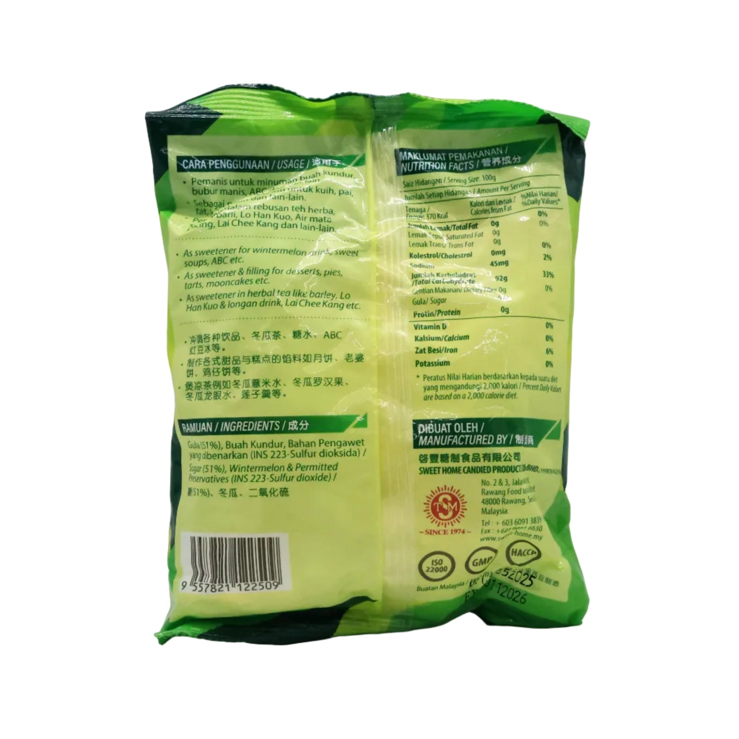 WINTER MELON 250G